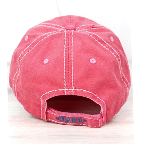 NWT Kbethos Happiness is Being a Mama Cap Hat Ballcap baseball hat - Picture 4 of 5